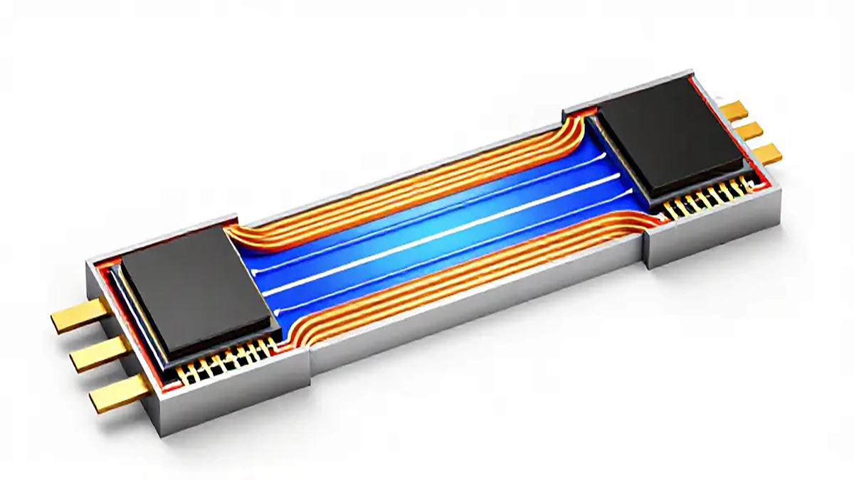 Diagramme de la courbe de décroissance de la durée de vie des LED