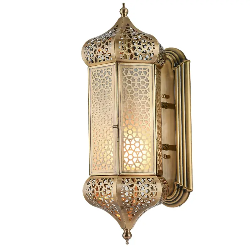 Exotic Brass Wall Light