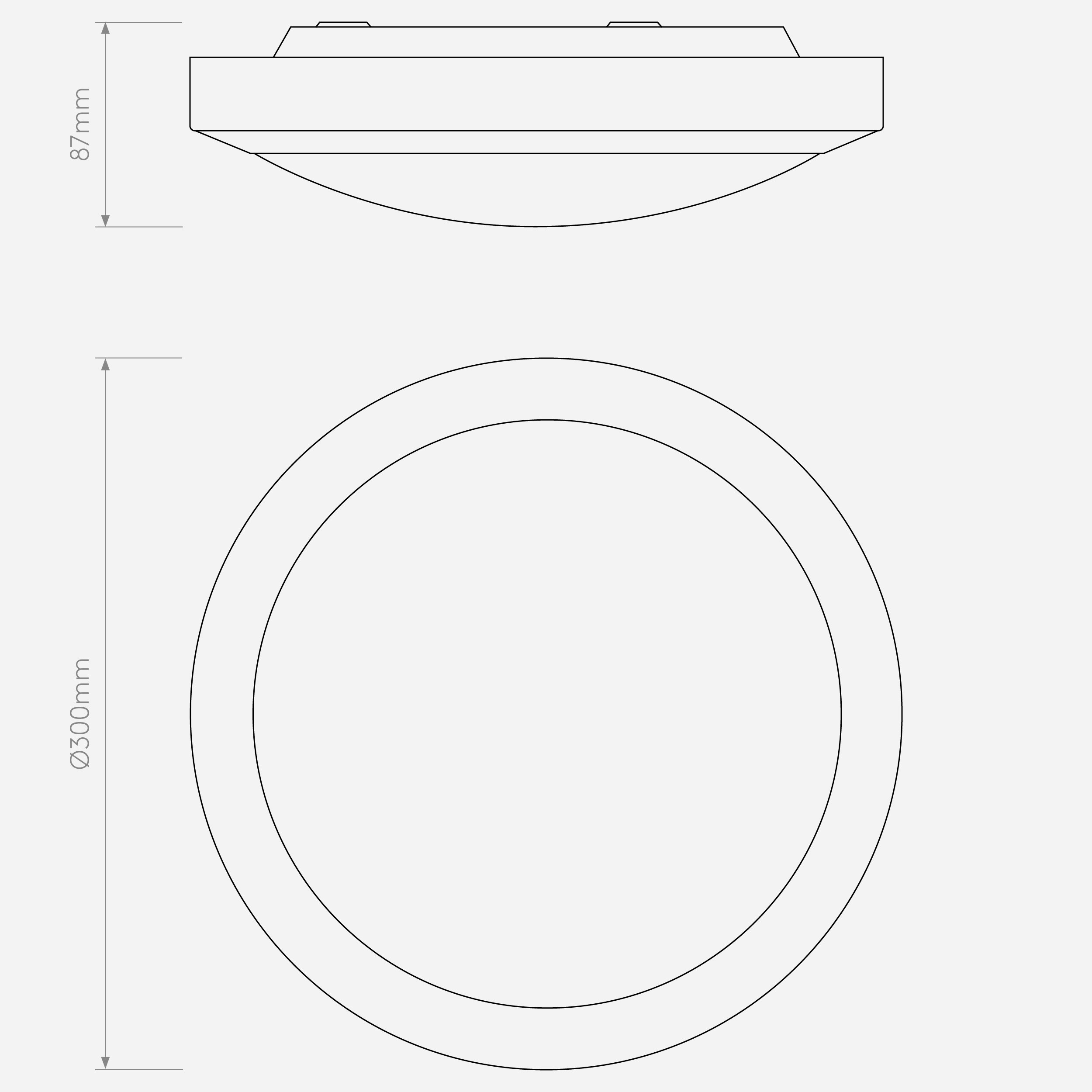 UFO Ceiling Light