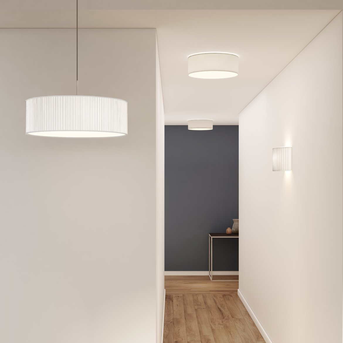 Cylindrical Ceiling Light