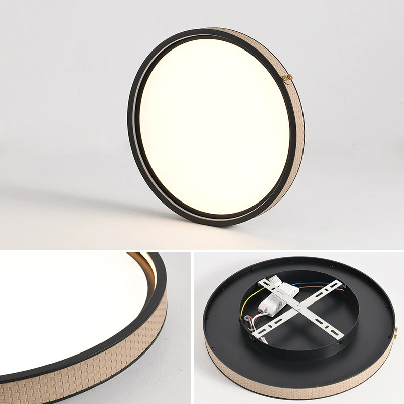 Nordic Leather Creative Ceiling Light