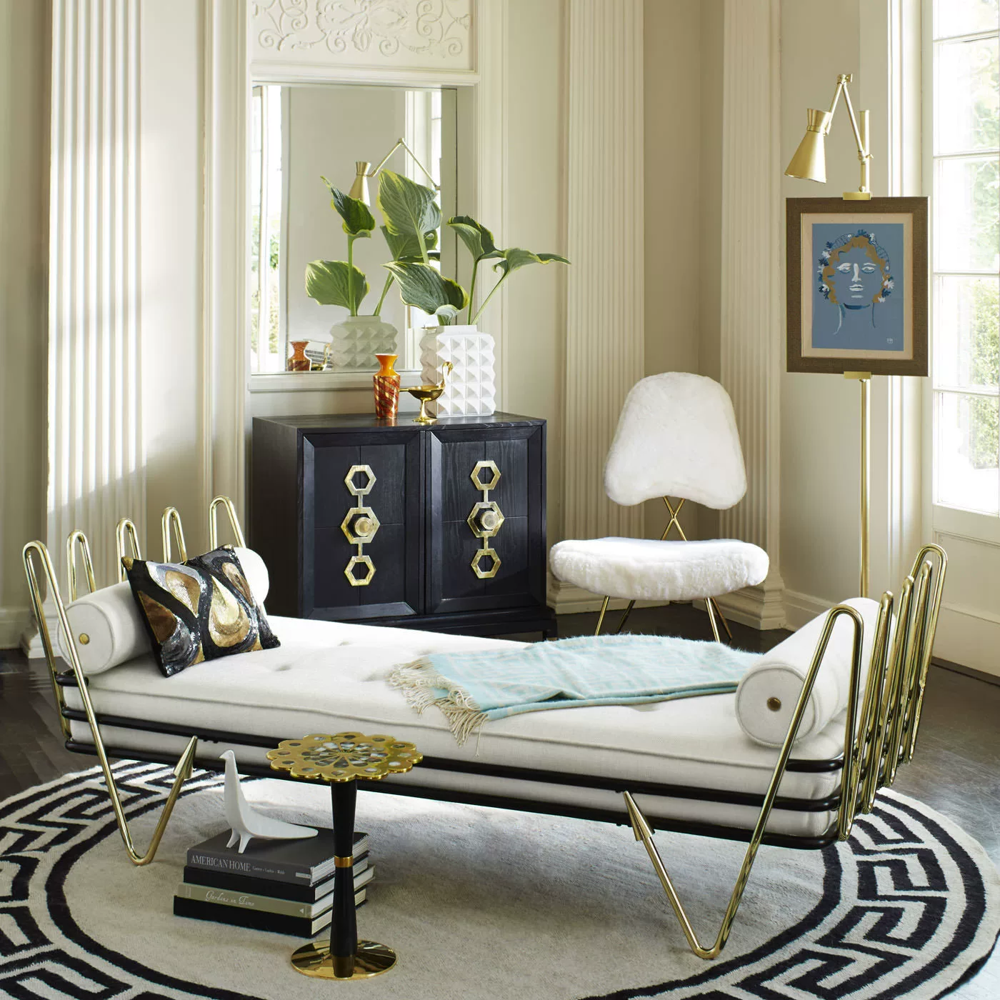 Designer Picture Clip Floor Lamp