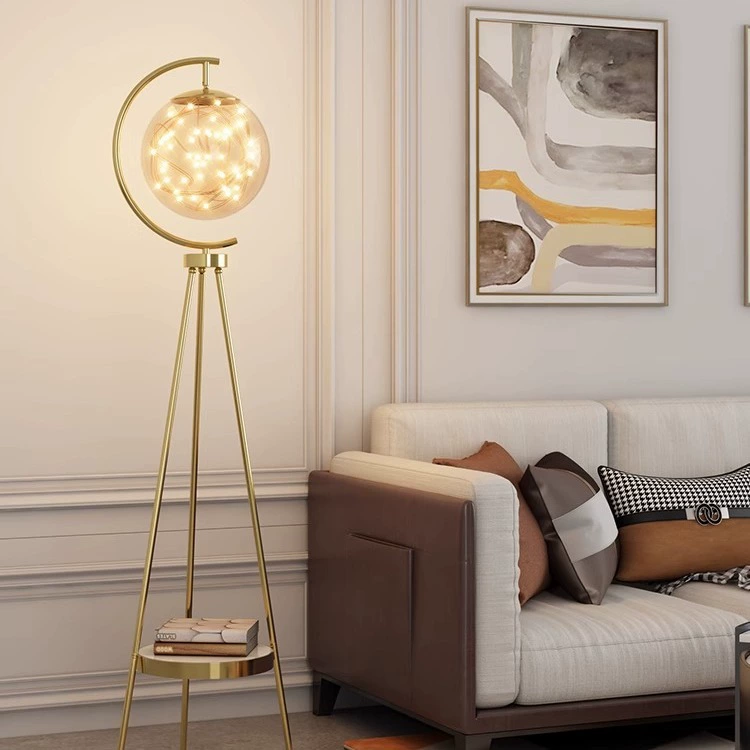Japanese Pleated Floor Lamp
