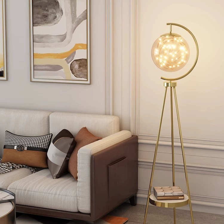 Japanese Pleated Floor Lamp