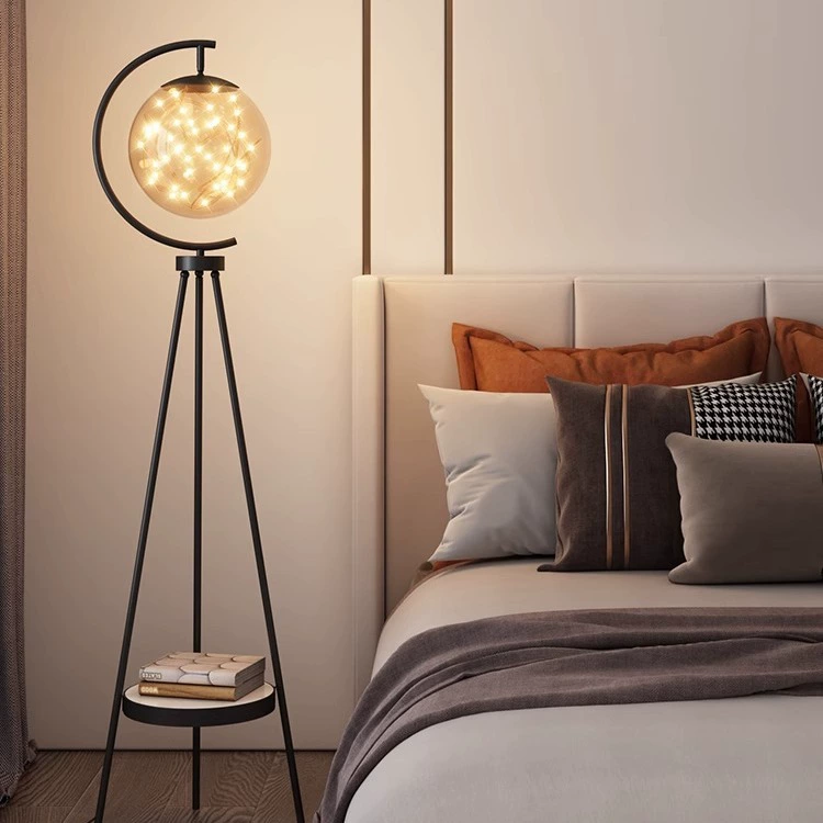 Japanese Pleated Floor Lamp