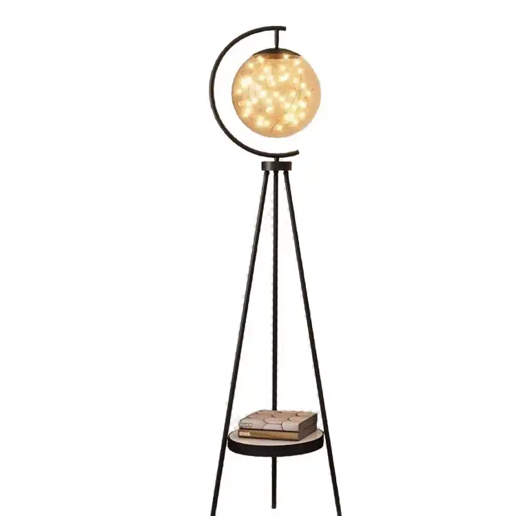Japanese Pleated Floor Lamp