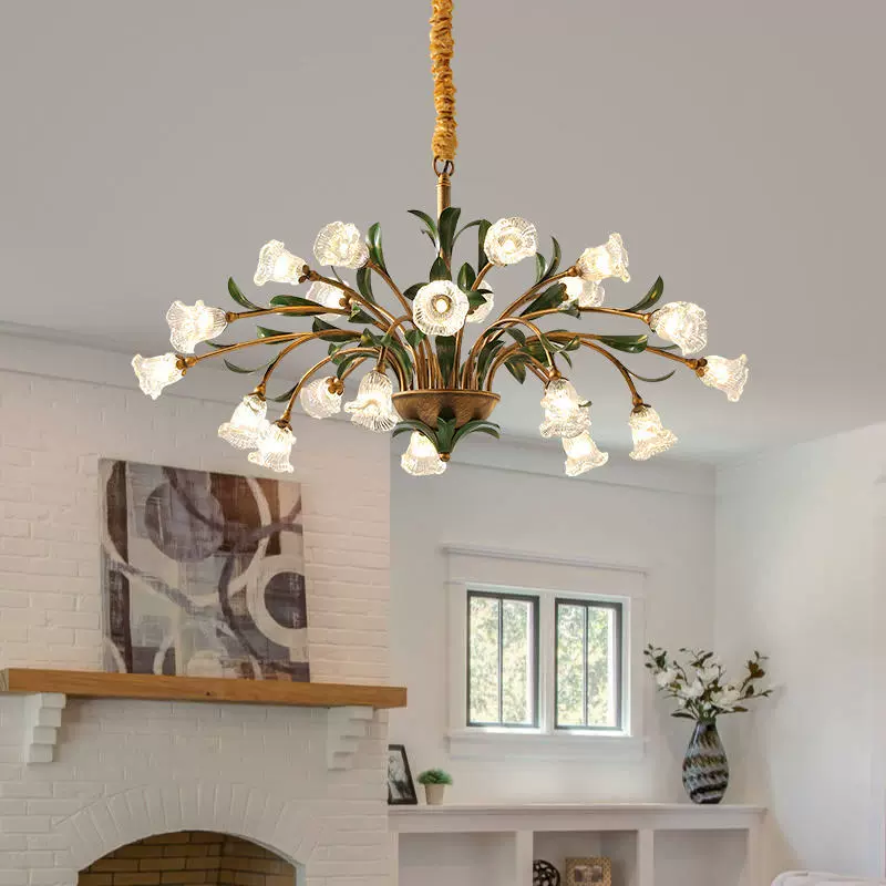 French Pastoral Pendant Light