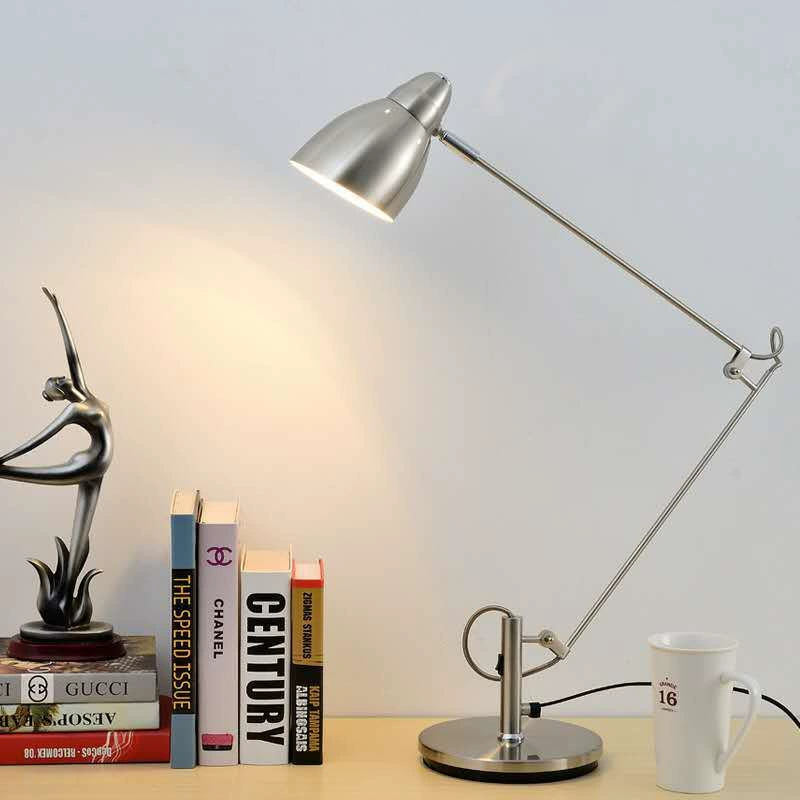Simple Office Long Arm Folding Table Lamp