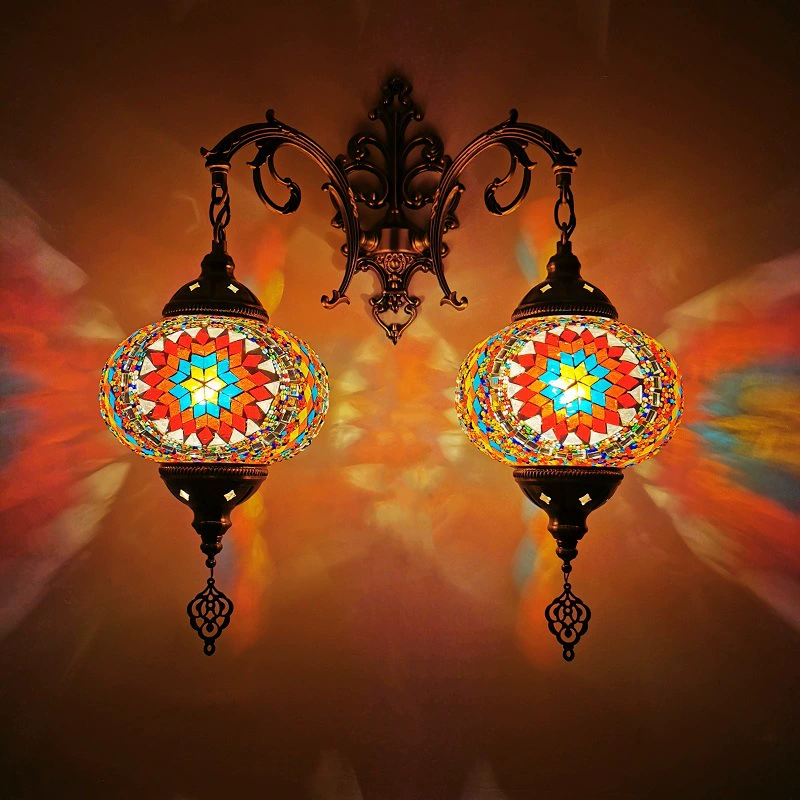 Turkish Classic Dual-Head Wall Light
