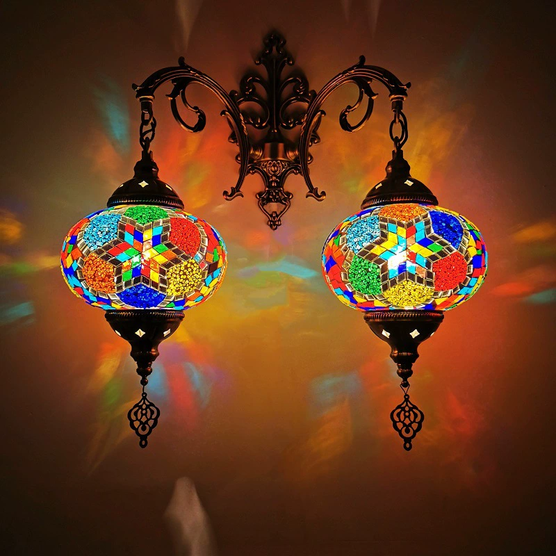 Turkish Classic Dual-Head Wall Light