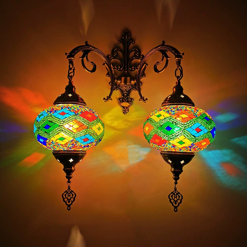 Turkish Classic Dual-Head Wall Light
