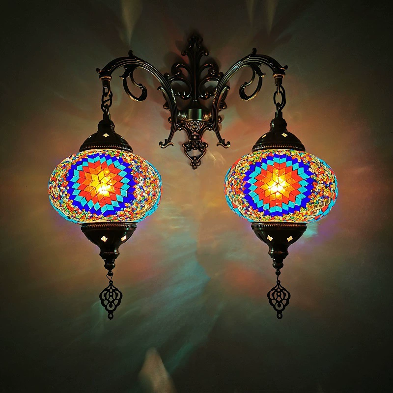 Turkish Classic Dual-Head Wall Light