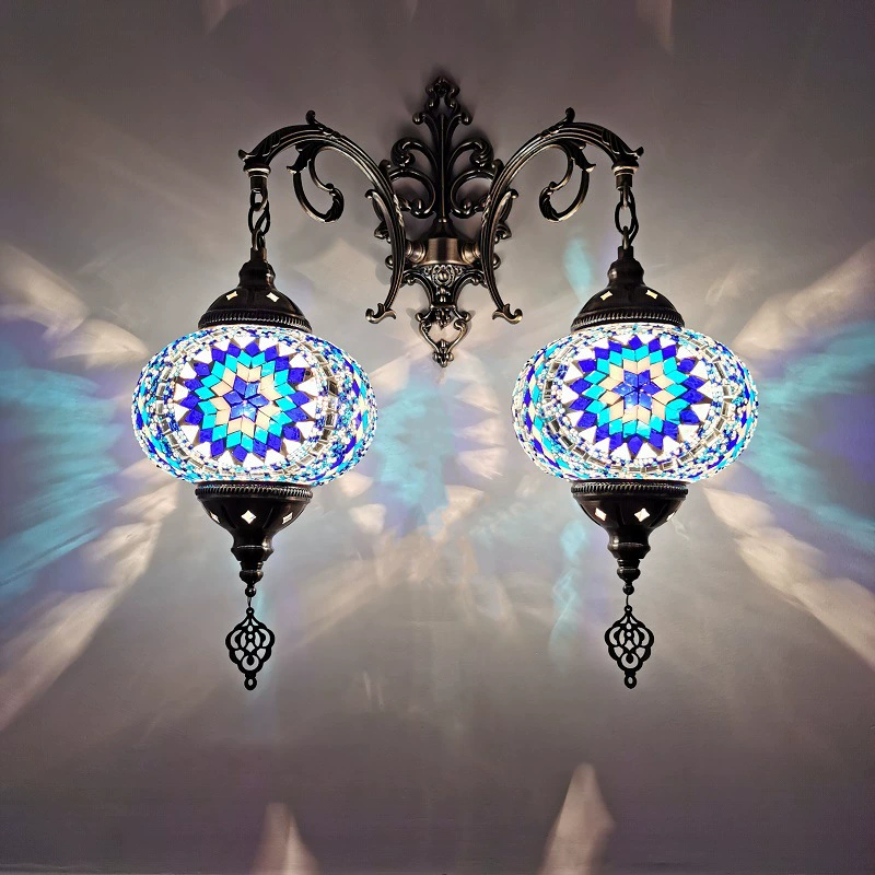Turkish Classic Dual-Head Wall Light
