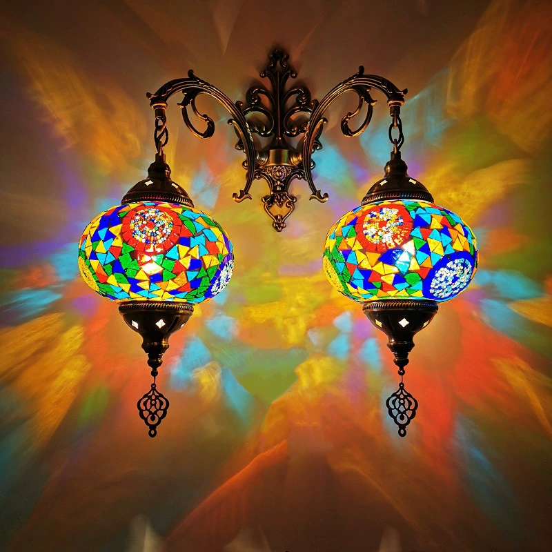 Turkish Classic Dual-Head Wall Light