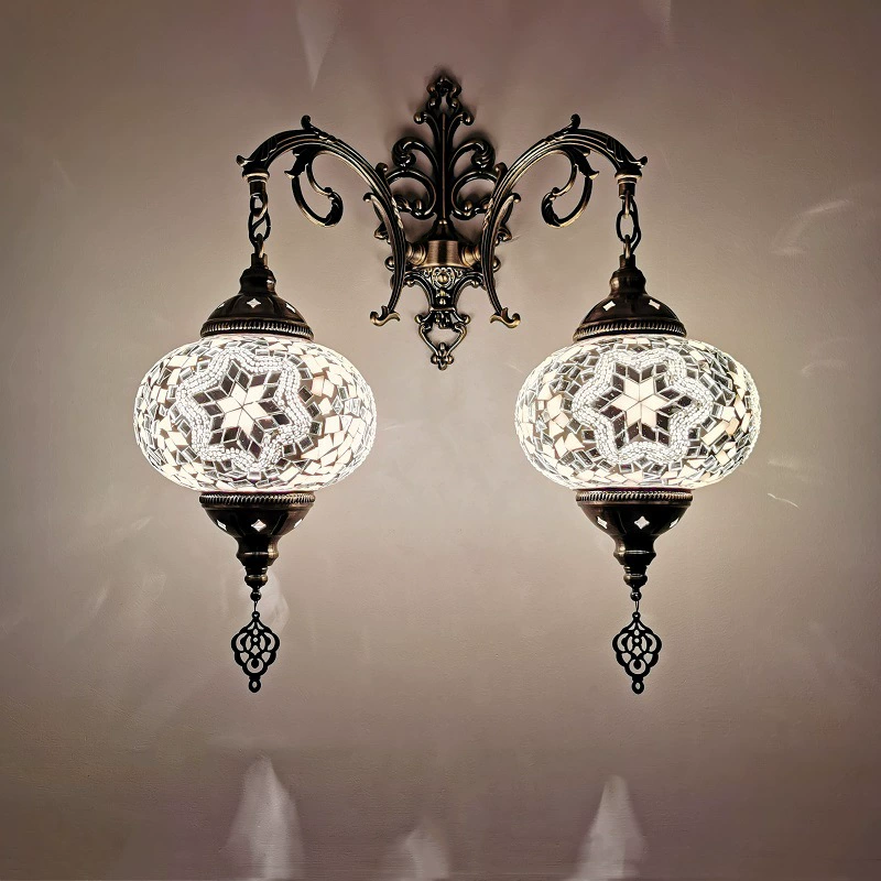 Turkish Classic Dual-Head Wall Light