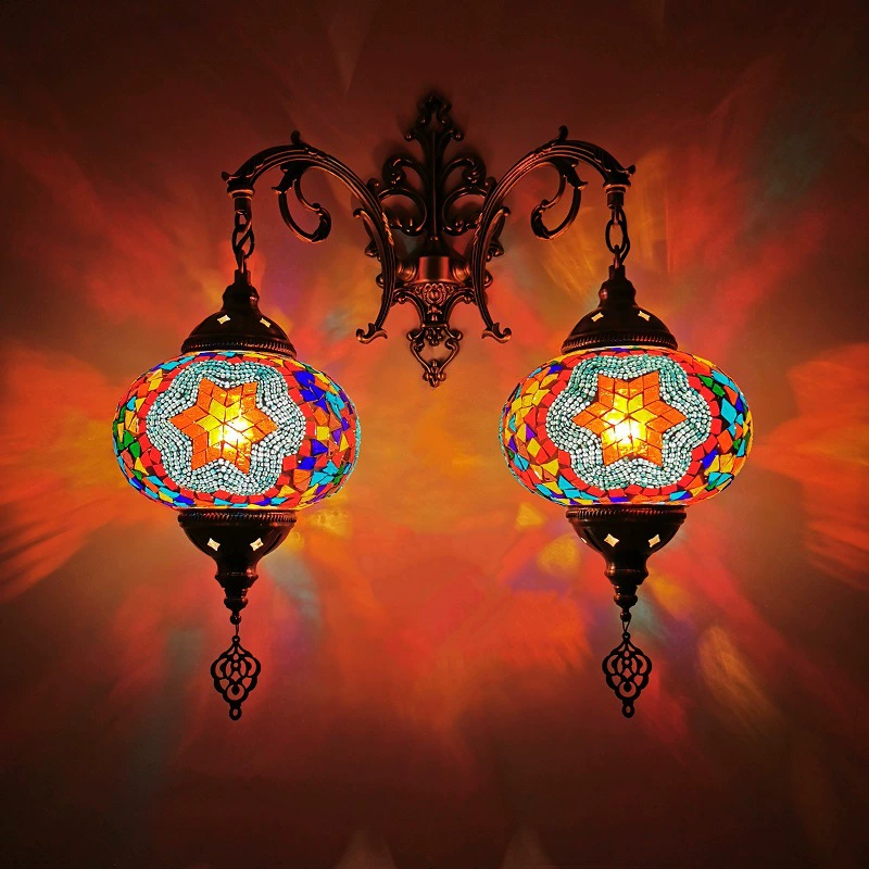 Turkish Classic Dual-Head Wall Light
