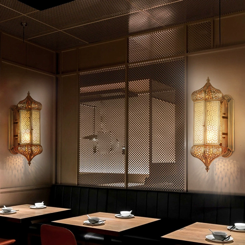 Exotic Brass Wall Light